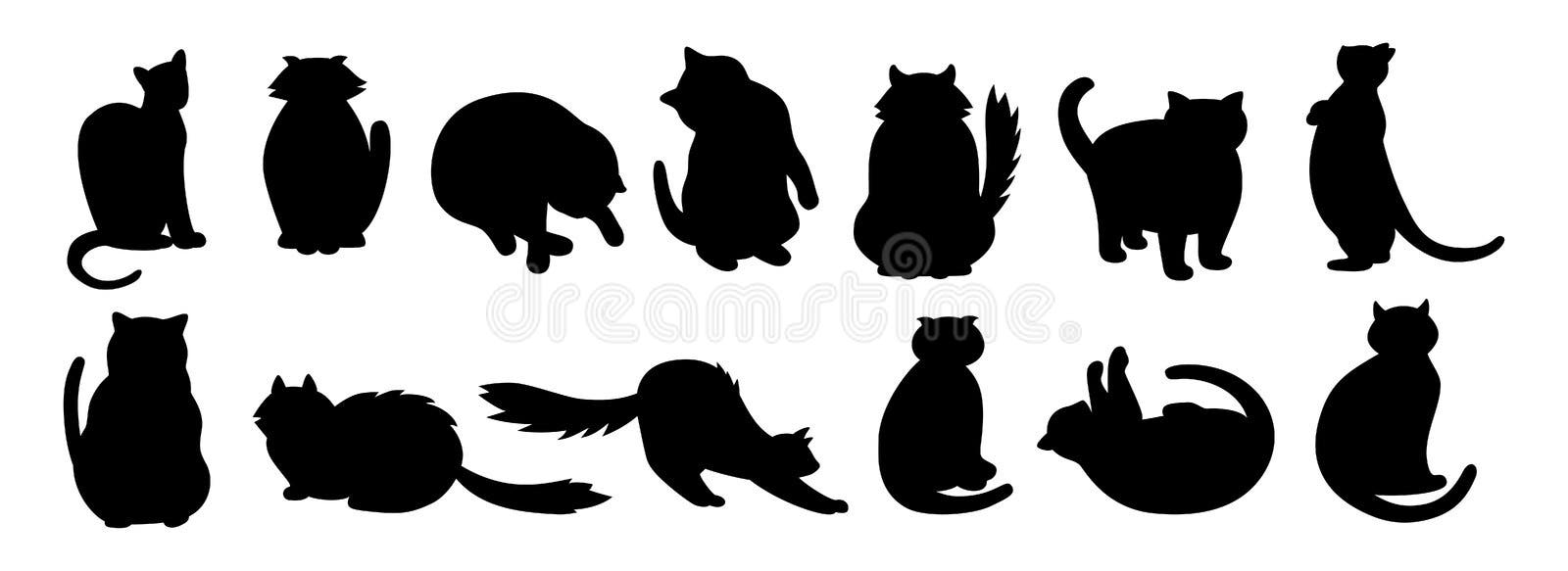 Cat silhouette icon 4791205 Vector Art at Vecteezy