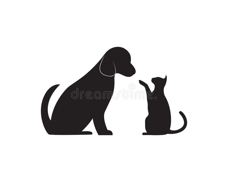 Cat And Dog Head Icon Stock Illustration - Download Image Now