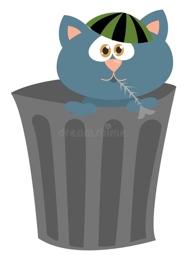 Rubbish Cat Stock Illustrations 109 Rubbish Cat Stock Illustrations