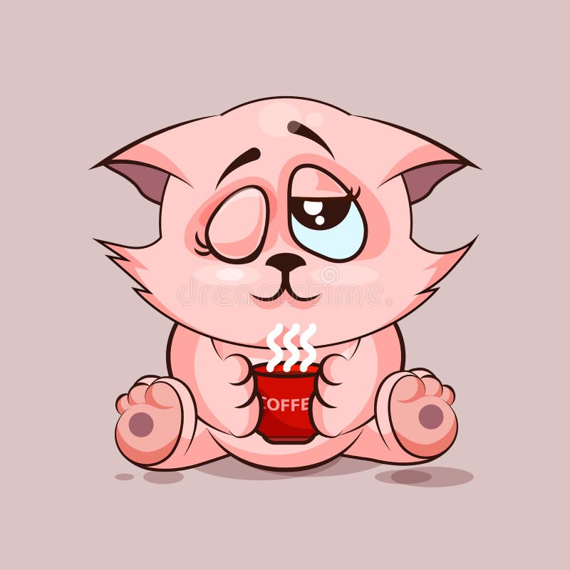 Cat Good morning stock vector. Illustration of cartoon - 69065404 Cat Good morning stock vector. Illustration of cartoon - 69065404