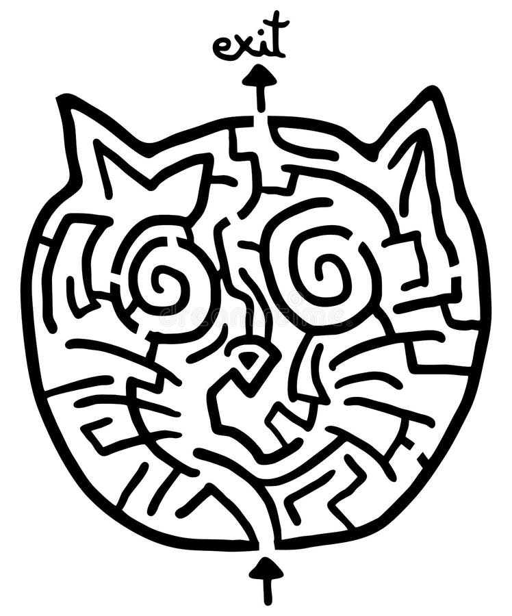 printable cat mazes printable cat mazes
