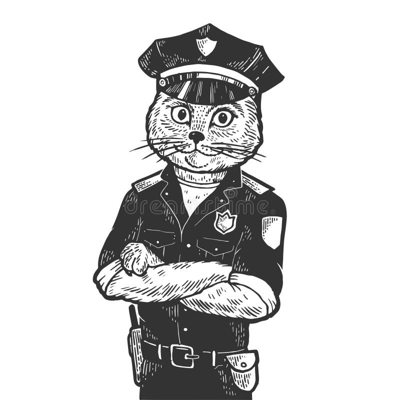 Полицейский кот