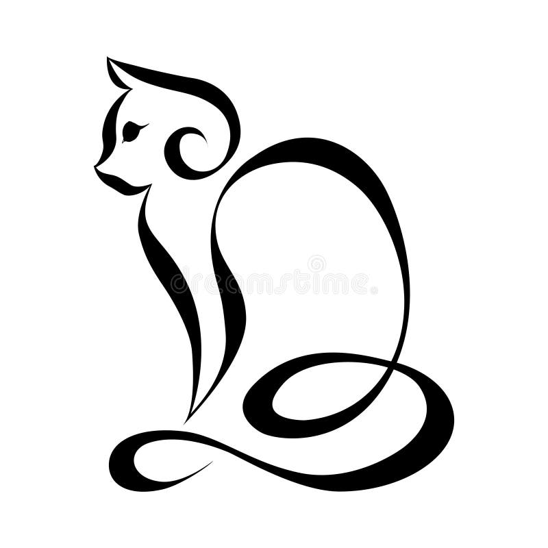 5,071 Free vector icons of cat  Cat logo design, Animal line drawings, Cat  icon