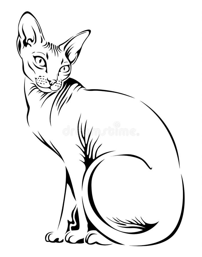 71 Cool Cat Outline Tattoo Ideas 2023 Inspiration Guide