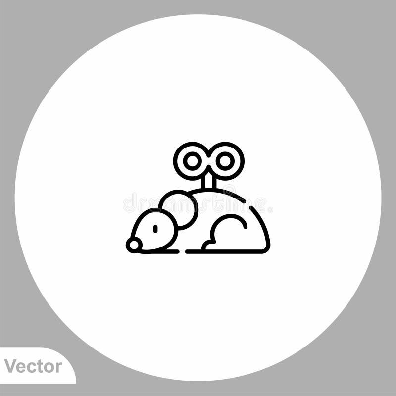 Cat Toy Vector Icon Sign Symbol Stock Vector - Illustration of design