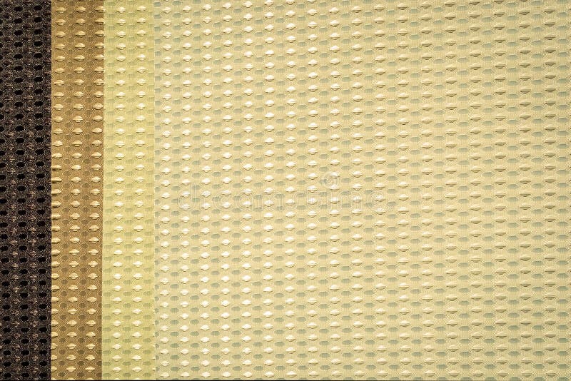 Catalog of brown colored cloth samples. royalty free stock photo