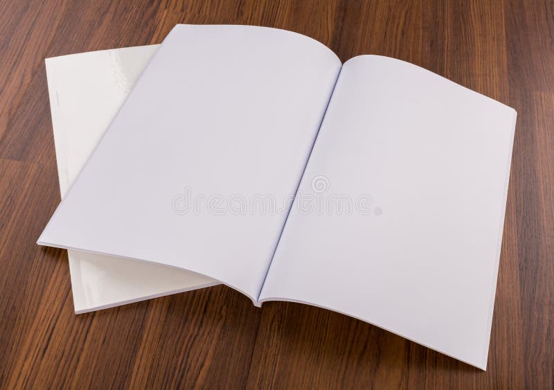 Catalogo in bianco, riviste, fotografia stock Catalogo in bianco, riviste, fotografia stock
