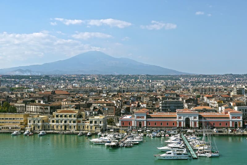 Catania, Sicilia L'Italia immagine stock libera da diritti Catania, Sicilia L'Italia immagine stock libera da diritti
