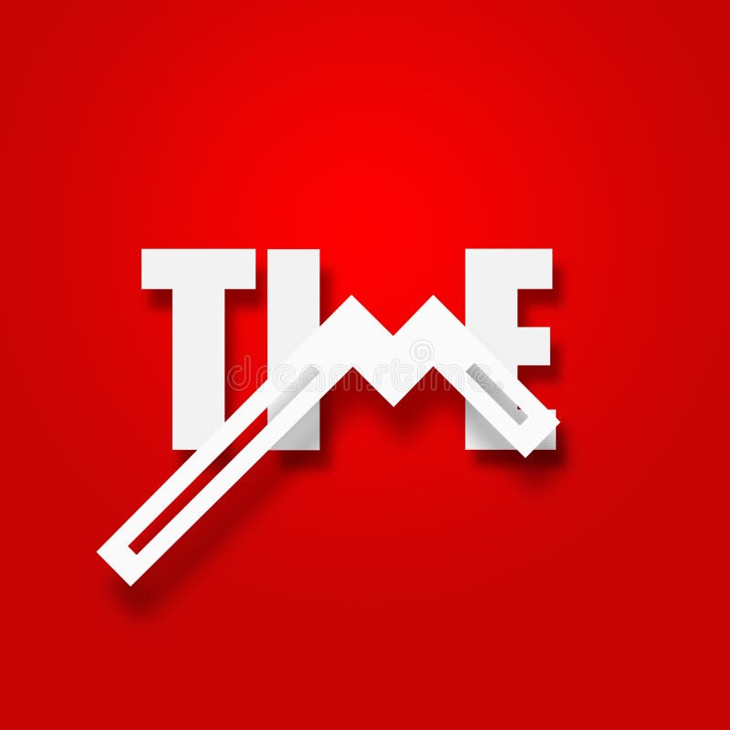 Catch the moment royalty free illustration