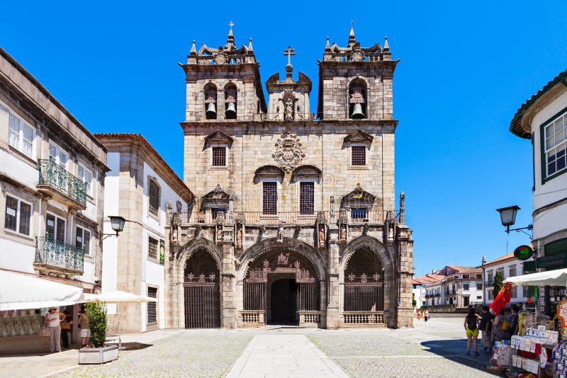 Catedral de Braga fotos de archivo Catedral de Braga fotos de archivo