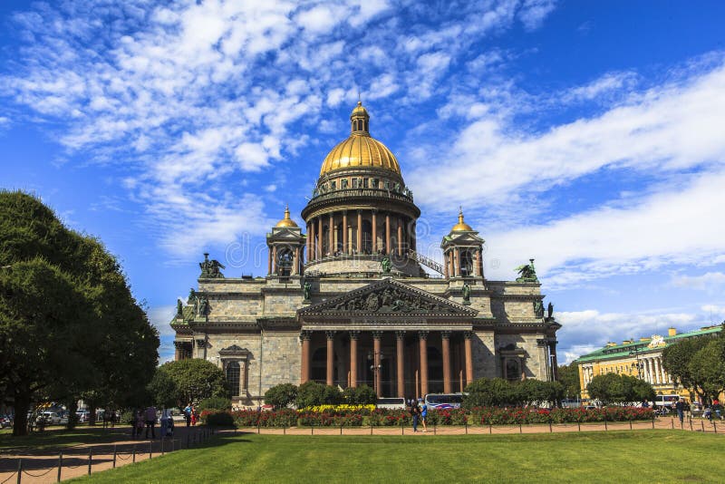 Catedral de Isaac del santo en St Petersburg imagen de archivo Catedral de Isaac del santo en St Petersburg imagen de archivo