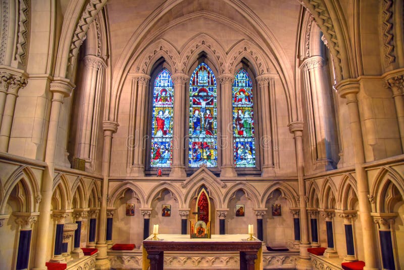 Catedral de la iglesia de Cristo en Dublín, Irlanda foto de archivo libre de regalías Catedral de la iglesia de Cristo en Dublín, Irlanda foto de archivo libre de regalías