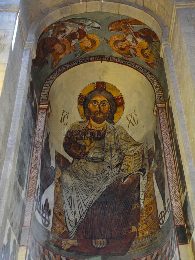 Catedral de Svetitskhoveli, mural interior