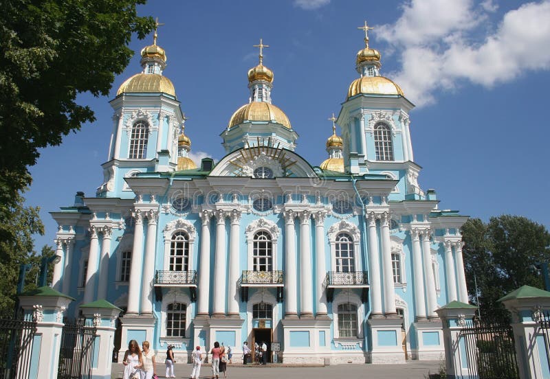 Catedral marina de Nikolsky, St Petersburg, Rusia