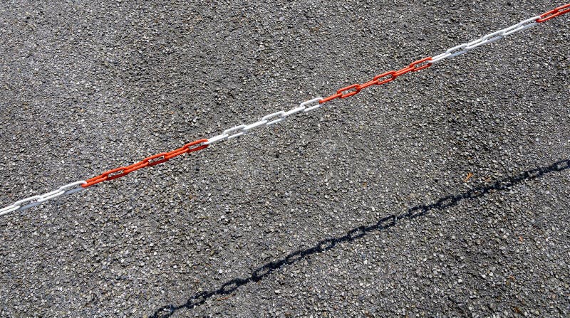 Catena Plastica 6mm Bianca/Rossa - 25 Metri Per Delimitazione, Sicurezza E Lavori - Foto 3