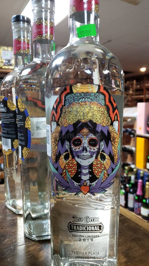 Caterina Tequila Bottle Liquor Store Editorial Photography Image of