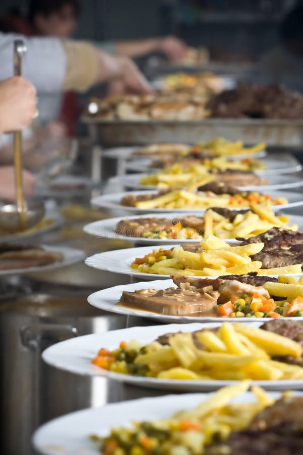 Catering food stock photo. Image of meat, celebration 7245752