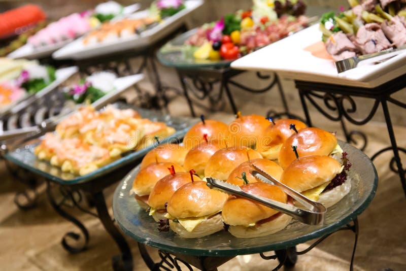 Cateringu jedzenie obraz stock