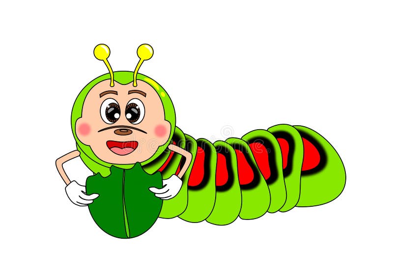 Cartoon Caterpillar Munching Leaf Royalty Free SVG, Cliparts, Vectors, and  Stock Illustration. Image 94841270.