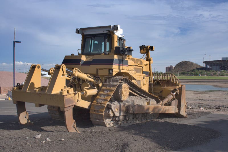 Caterpillar D9R Tractor Rear View