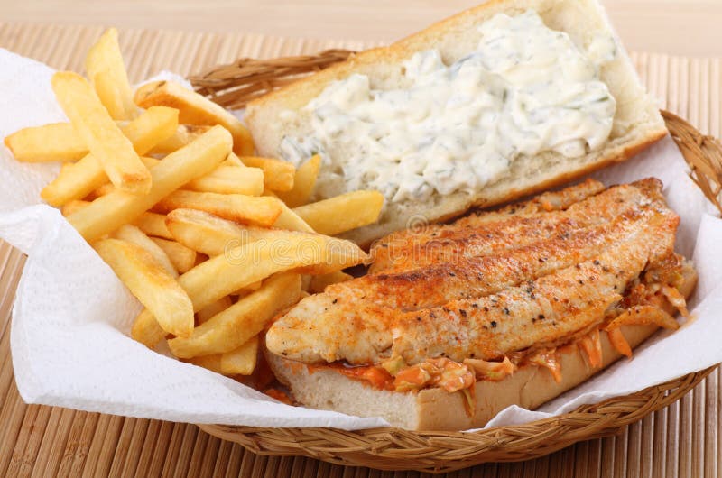 Catfish Fillet Sandwich