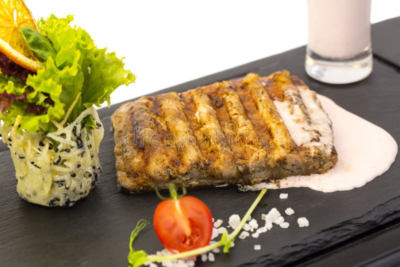 Catfish steak stock photo. Image of fish, nutrient, gourmet 35919156