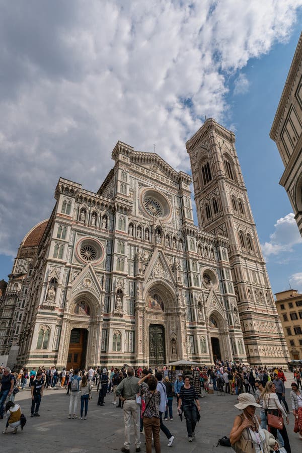 Cathedral Basilica di Santa Maria del Fiore Basilica of Saint Mary of the Flower. The main church of Florence, Italy stock photo Cathedral Basilica di Santa Maria del Fiore Basilica of Saint Mary of the Flower. The main church of Florence, Italy stock photo