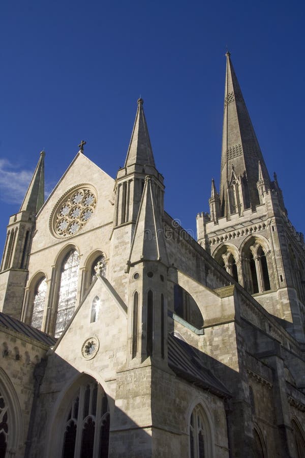 Cathedral at Chichester royalty free stock image
