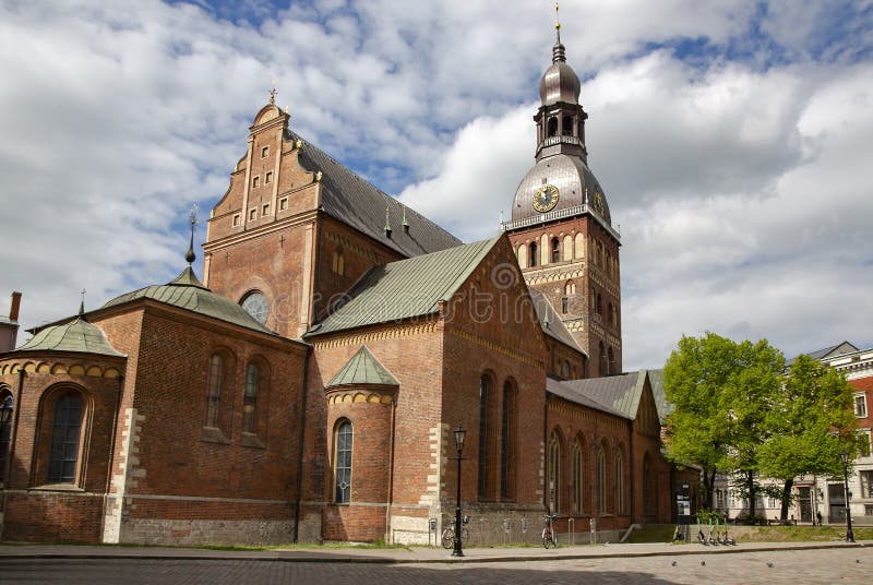 The Cathedral Church of Saint Mary in the Old Town of Riga