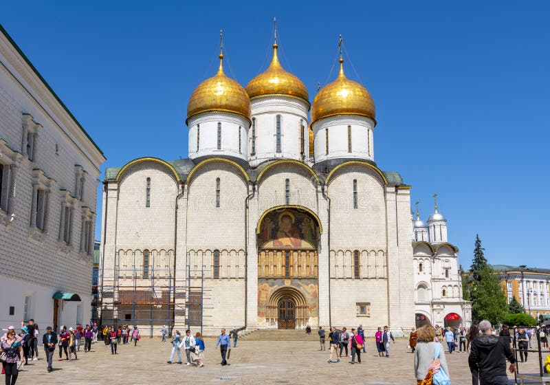 Cathedral Of The Dormition Uspensky Sobor Or Assumption Cathedral Of