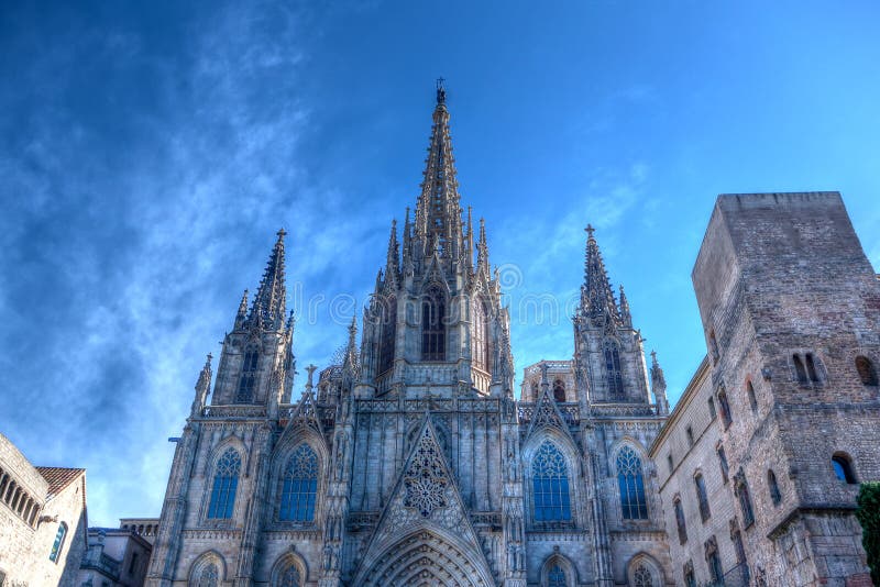 Cathedral of the Holy Cross and Saint Eulalia, Barcelona, Spain