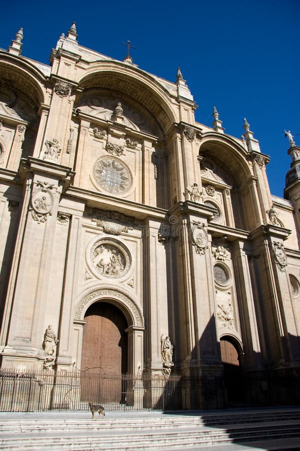 Cathedral of the Incarnation, Granada stock image Cathedral of the Incarnation, Granada stock image