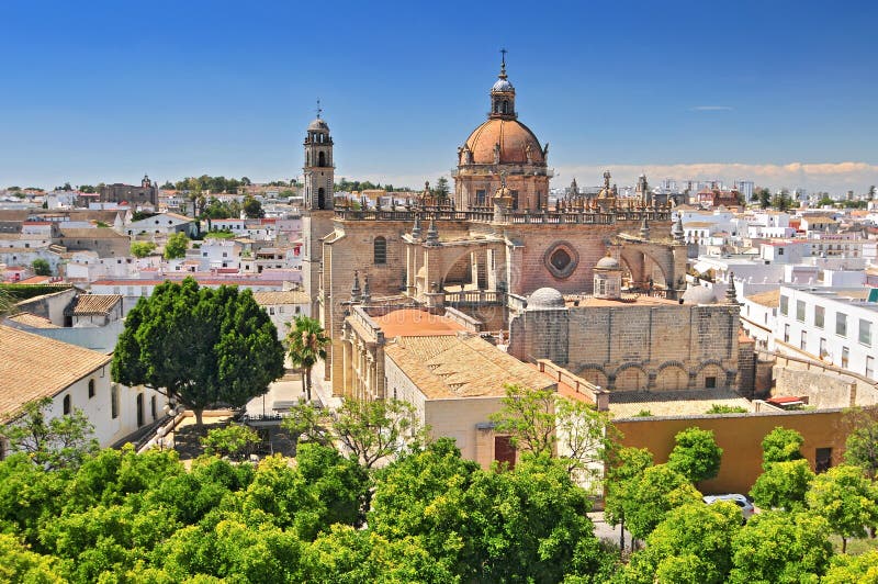 The Cathedral in Jerez de la Frontera, Cadiz Province, Andalucia, Spain. stock photos The Cathedral in Jerez de la Frontera, Cadiz Province, Andalucia, Spain. stock photos