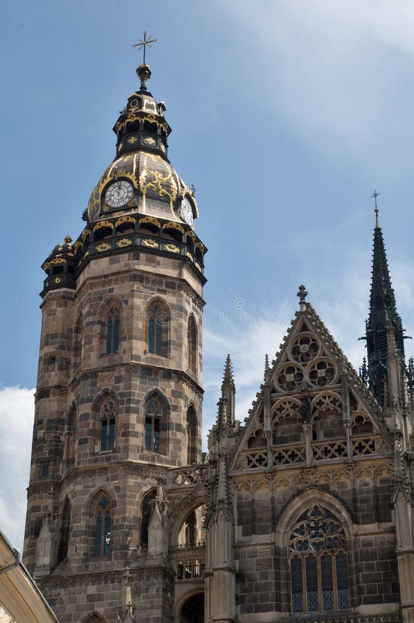 Cathedral in Kosice city.