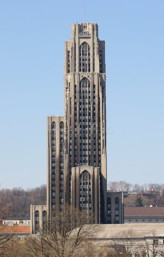 The Cathedral of Learning in Pittsburgh