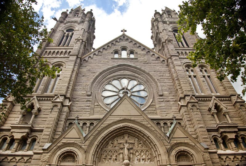 Roman Catholic Cathedral of the Madeleine in Salt Lake City Utah.