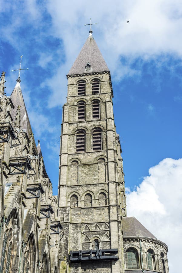 Cathedral of Our Lady of Tournai in Belgium