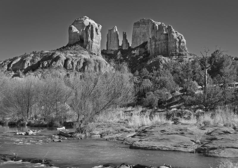 Cathedral Rock from Crescent Moon Ranch