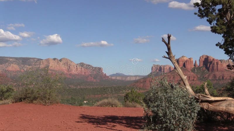 Cathedral Rock Landscape Sedona Arizona Pan