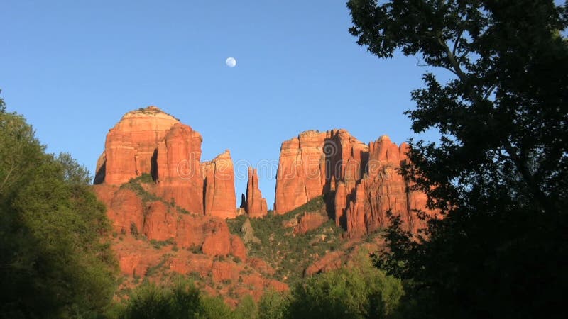 Cathedral Rock Moon