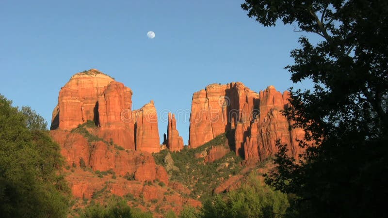 Cathedral Rock Moonrise