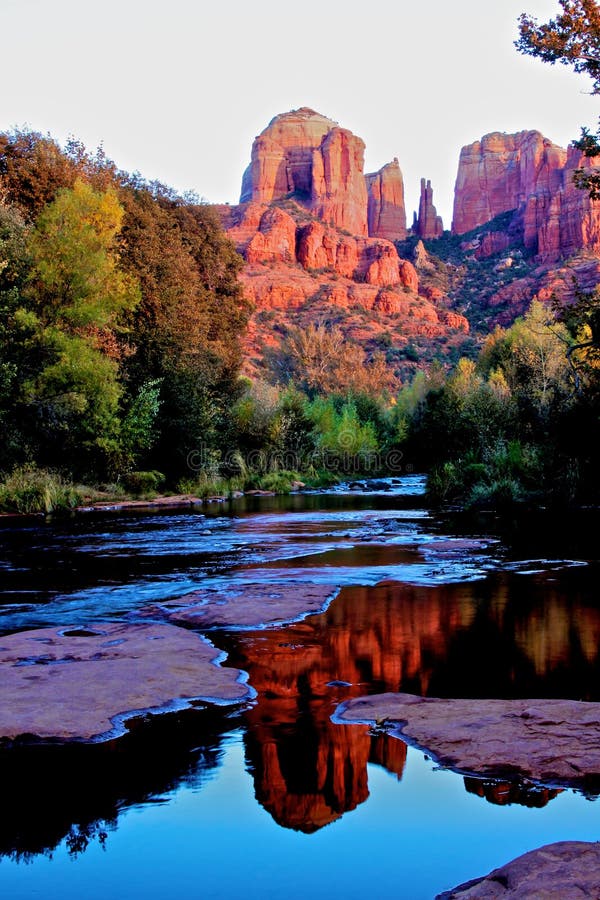 Cathedral Rock, Sedona Arizona stock photos