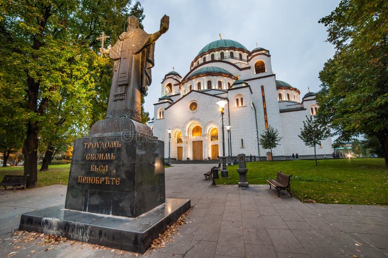 Cathedral of Saint Sava in Belgrade, Serbia stock photo Cathedral of Saint Sava in Belgrade, Serbia stock photo