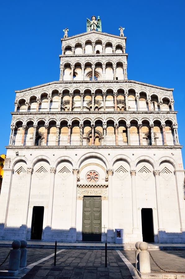 Cathedral San Michele. Lucca, stock images Cathedral San Michele. Lucca, stock images