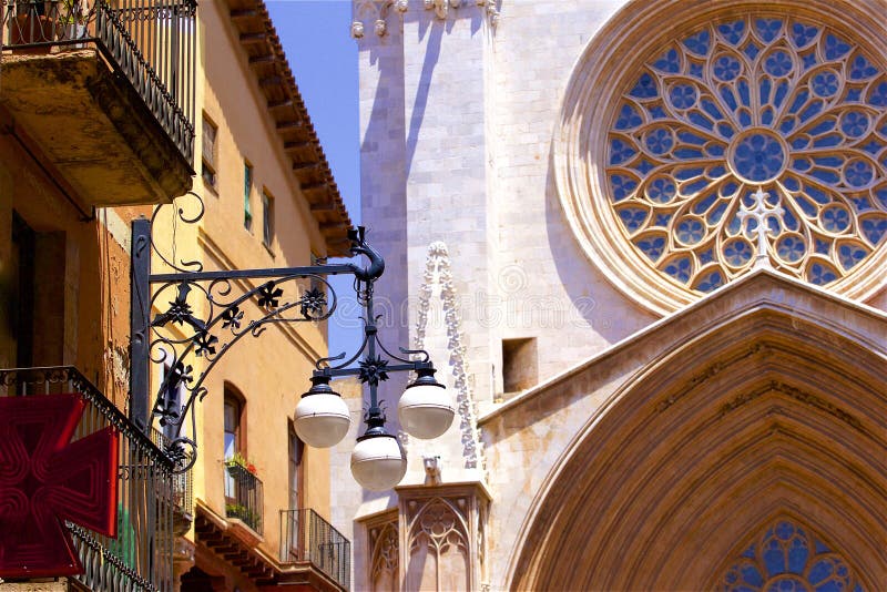 The Cathedral of Tarragona, Spain Stock Image Image of spanish, tarragona 151222945