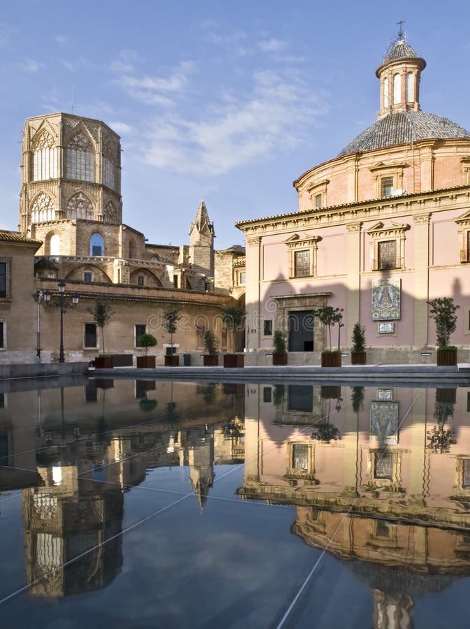 Cathedral of Valencia stock photos Cathedral of Valencia stock photos