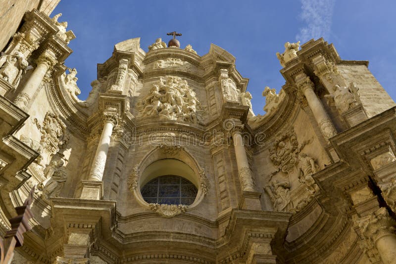 Cathedral of valencia stock photography Cathedral of valencia stock photography