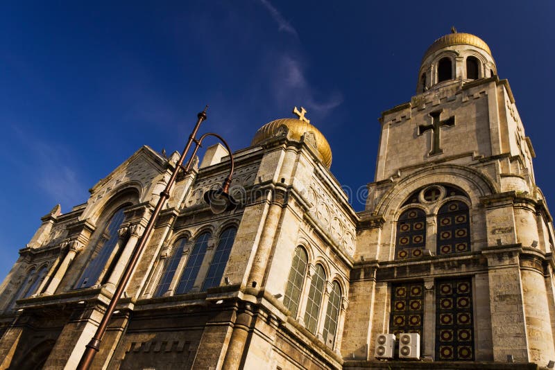 Cathedral - Varna, Bulgaria royalty free stock photo