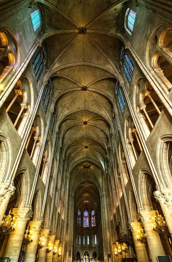 Cathedrale Нотр-Дам de Париж, наша дама Парижа, Франции стоковое изображение Cathedrale Нотр-Дам de Париж, наша дама Парижа, Франции стоковое изображение