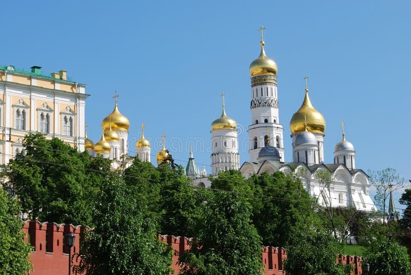 Cathedrals in Moscow Kremlin